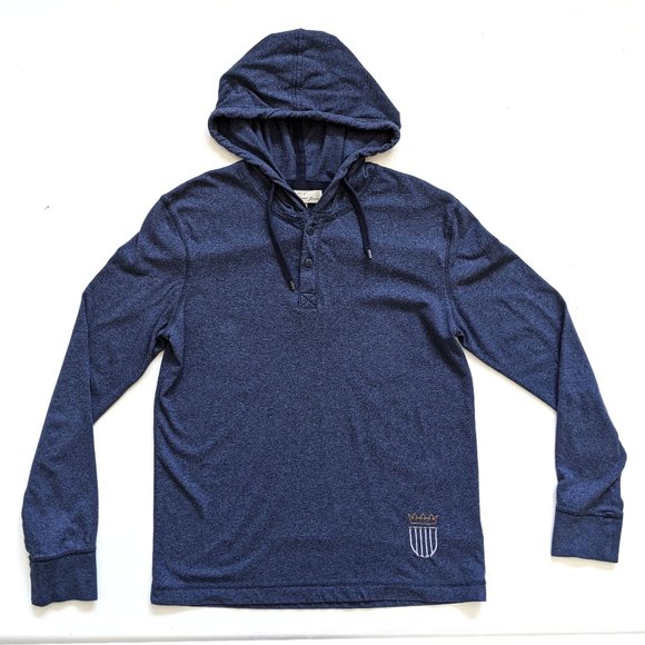 H&M Other - L.O.G.G. Navy Blue Long Sleeve Hooded Sweater